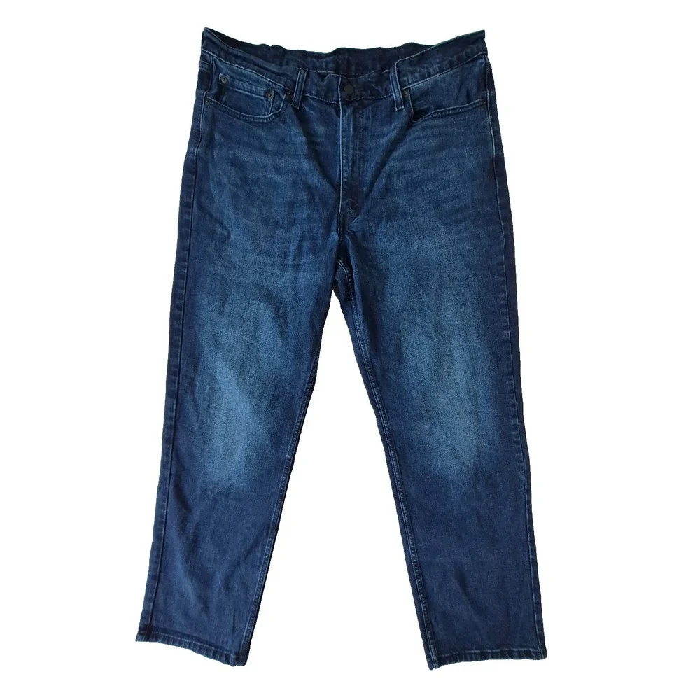 Levi's 511 Slim Fit Jeans Men's 38x32 Dark Wash Stretch Water Less Denim